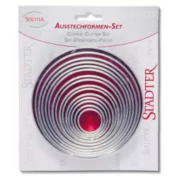 Runde Ausstecher, Set 14-teilig – 1463 14 Stück