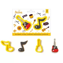 Ausstecher "Musik Rock"