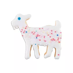 Large goat cookie cutter