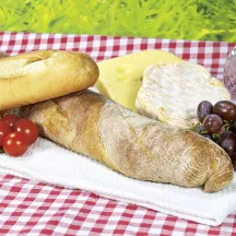 Perforated baguette baking tray, 37 x 23.5 cm