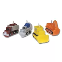 Candele veicoli cantiere, set da 4