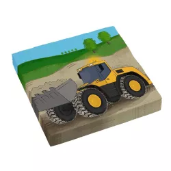 Servietten Baustelle - 16 Stück