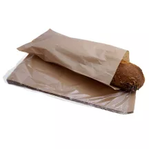 Paper bread bag 34.5 x 17 cm, 25 pieces