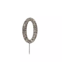 Copri numero diamante - Numero: 0