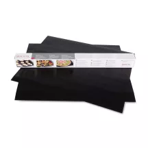 Permanent baking foil black 40 x 33 cm, 2 pieces