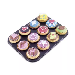 Muffin and cupcake baking tray, 12, Ø 7 cm