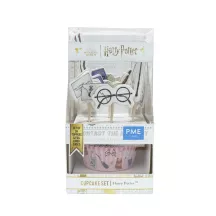 Harry Potter cupcake cases & toppers, 24 pieces each