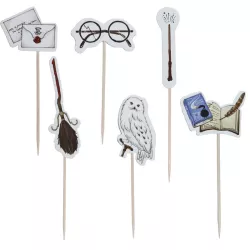 Harry-Potter Cupcake-Förmchen & Topper, je 24 Stück