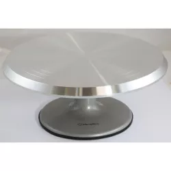 Torten-Drehteller Aluminium, Ø 29 cm