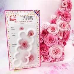 Tagliabiscotti per Rose in zucchero