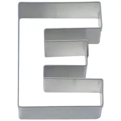 Ausstechform Buchstabe E (Edelstahl)