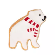 Cookie cutter polar bear
