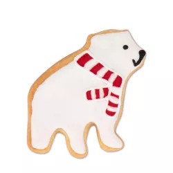 Cookie cutter polar bear