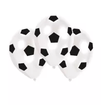 Palloncini da calcio, set da 6