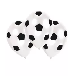 Fussball Ballone, 6er-Set