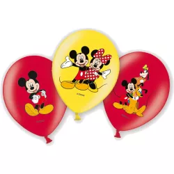 Mickey Balloons - 6pcs