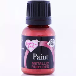 Food coloring Metallic Ruby Red, 23 g