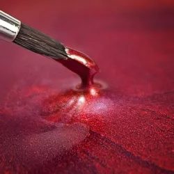 Lebensmittelfarbe Metallic Ruby Rot, 23 g