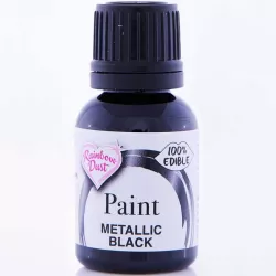 Metallic black food coloring - 23 g