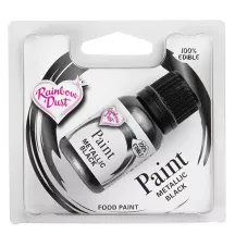 Metallic black food coloring - 23 g