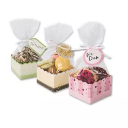Gebäck-Verpackungsset Mini, 6 Stück
