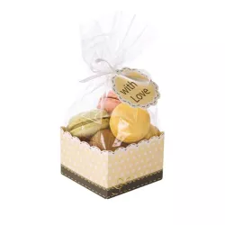 Gebäck-Verpackungsset Mini, 6 Stück