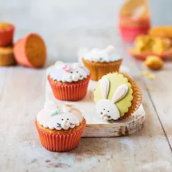 Pirottino per cupcake Rosso, 75 pezzi