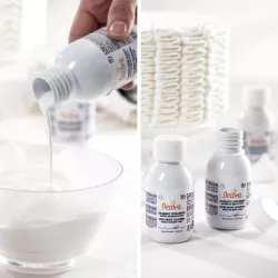 Peinture liquide blanche