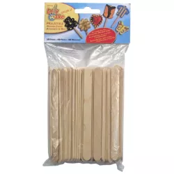 Holzstiele für Glace am Stiel, 100 Stück