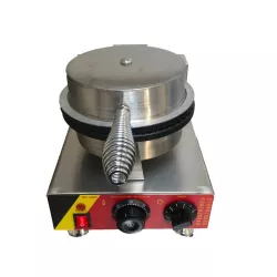 Ferro per cialde per cornetti gelato e coppette waffle