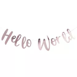 Guirlande Hello World, 1,5 m