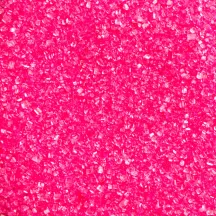 100 g di zucchero glitterato fucsia