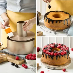 Rose gold wreath baking dish Ø 20.5 cm