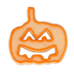 Tagliabiscotti zucca con Goffratura in acciaio inox, 5,8 cm