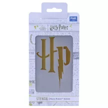 Harry Potter HP logo pochoir, grand