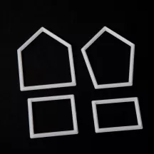 Set tagliapasta casa, 4 forme