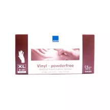 Guanti in vinile, senza polvere e a contatto alimentare, taglia XL (100 pezzi)