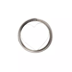 Heart cookie cutter outer ring, 4.8 cm