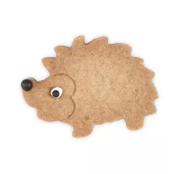 Igel-Ausstecher mit Prägung aus Edelstahl