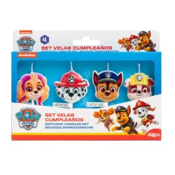 4 candles - Paw Patrol