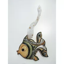 Stainless steel kingfish cookie cutter for maritime cookies