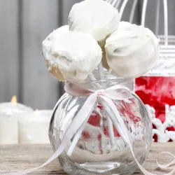 Glaçage au chocolat blanc, 250 g