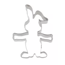 Cookie cutter almond bunny