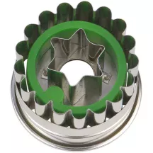 Linzer-Ausstecher Stern mit Auswerfer 4.8 cm