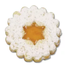 Linzer-Ausstecher Stern mit Auswerfer 4.8 cm