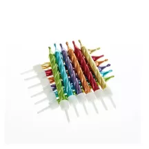 Candele ritorte - assortimento di colori