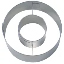Emporte-pièce O 6.2 cm en acier inoxydable