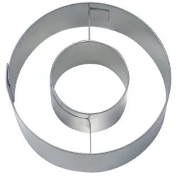 Keksausstecher O 6.2 cm aus Edelstahl