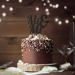 Topper per torta MR & MR