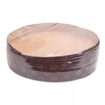 Stampo da forno in carta marrone rotondo Ø 21 cm, 10 pezzi